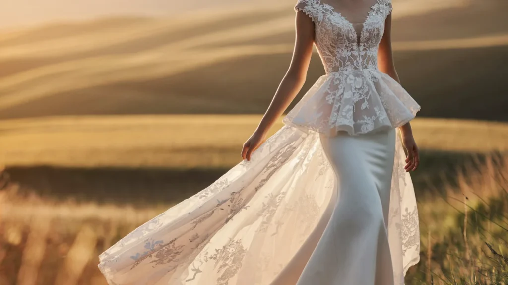 Elegant Peplum Dress