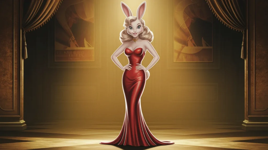 Jessica Rabbit’s Red Gown