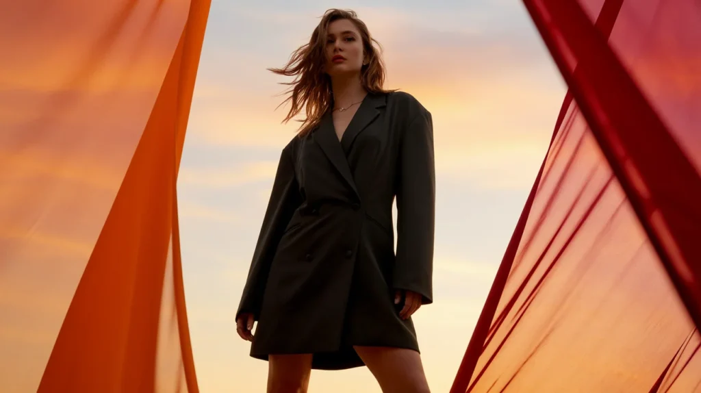 Oversized Blazer Dress
