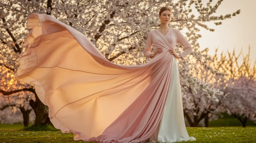 The Silk Wrap Dress