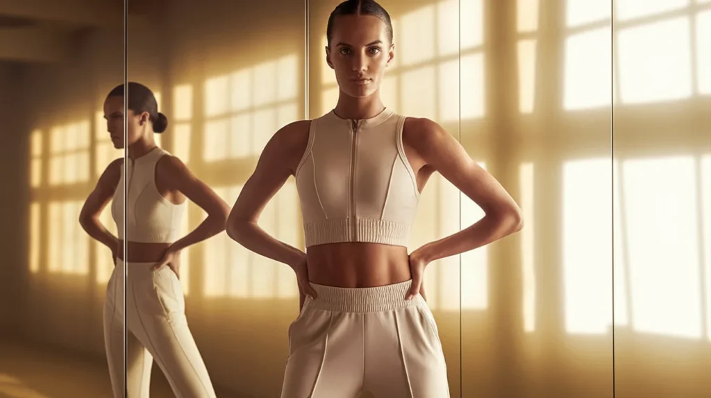 Sleeveless Compression Top and Track Pants