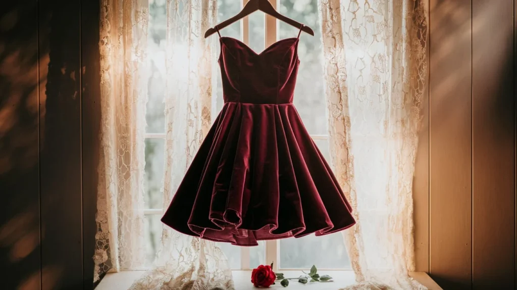 The Velvet Mini Dress