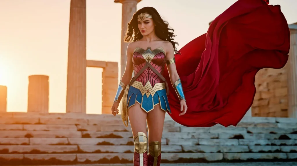 Wonder Woman-Inspired Dress
